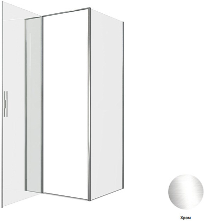 Душевой уголок Allen Brau Priority 3.31025.00 + 3.31040.00 90x80 хром