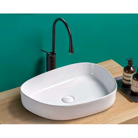 Раковина BelBagno BB1435 55 белая