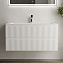 Тумба под раковину Sancos Snob R 100 SNR100W Bianco - фото 4