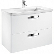 Тумба с раковиной Roca Gap ZRU9302877 80 см, белый глянец Тумба с раковиной Roca Gap ZRU9302877 80 см, белый глянец