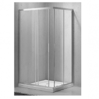 Душевой уголок BelBagno Sela SELA-AH-2-100/90-C-Cr прозрачное  стекло