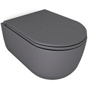 Унитаз подвесной Galassia Dream 7334GM серый матовый