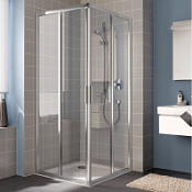 Душевая дверь в нишу Kermi Cada XS CKE2L10020VPK 100x200 L прозрачное стекло