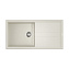 Кухонная мойка Omoikiri Tedori 100-WH 51x100x20 белый - фото 1
