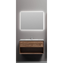 Мебель для ванной Sancos Marmi 1.0 MR1.090ECH 90 дуб чарльстон/белый Мебель для ванной Sancos Marmi 1.0 MR1.090ECH 90 дуб чарльстон/белый