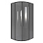 Душевой уголок Niagara Nova NG-2826-34BLACK 90x90x195 стекло тонированное/профиль черный матовый - фото 1