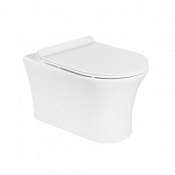 Унитаз подвесной BelBagno Ancona BB1224CHR-SM белый Унитаз подвесной BelBagno Ancona BB1224CHR-SM белый