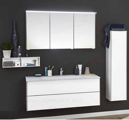 Мебель для ванной Puris Ice line 120 белая