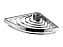 Полка Keuco Universal 24943010000 хром