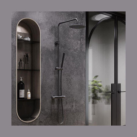 Душевая стойка Damixa Scandinavian Pure 936800300 черный