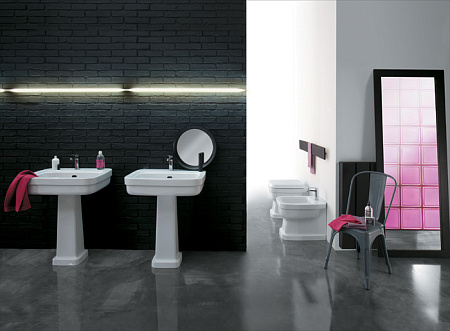Раковина Simas Evolution EVO11bi*1 70 см с 1 отверстием под смеситель