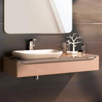 Тумба с раковиной Geberit myDay 824261000 115х52 какао с молоком