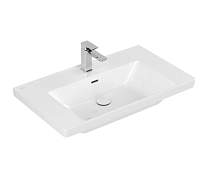 Раковина Villeroy & Boch Subway 3.0 4A708001 80х47 альпийский белый Раковина Villeroy & Boch Subway 3.0 4A708001 80х47 альпийский белый
