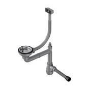 Слив-перелив для мойки Omoikiri WK-1-S-IN нержавеющая сталь