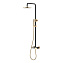 Душевая стойка Boheme Stick 128-BG ручка Diamond, черный/золото