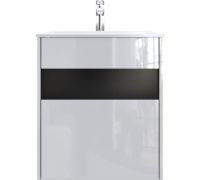 Тумба с раковиной Am.Pm Func M8FFUX0601WG 60 белый глянец