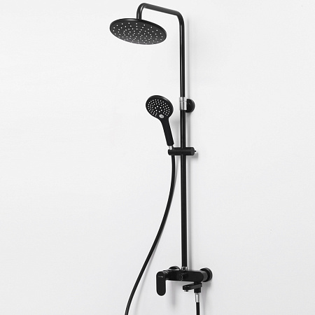 Душевая стойка WasserKRAFT A17401 черный