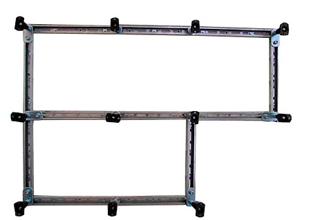 Каркас и ножки для поддона Cezares TRAY-M-RH-120/90-ML-L/R