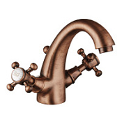 Смеситель Palazzani Adams Color 52310651 для раковины медь