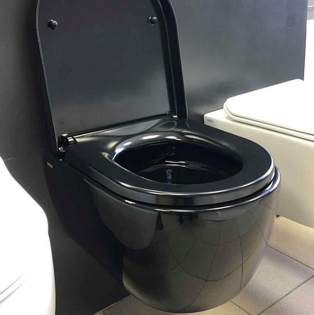 Унитаз подвесной SSWW CT CT2038 black