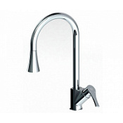 Смеситель GPD Atros MES65 для кухонной мойки, хром