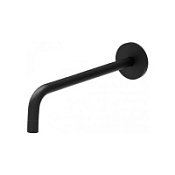 Излив Paffoni Light ZBOC045NO для ванны с душем, черный матовый Излив Paffoni Light ZBOC045NO для ванны с душем, черный матовый