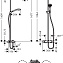 Душевая стойка Hansgrohe Croma Select S 26792000 хром - фото 2