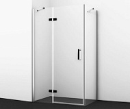 Душевой уголок WasserKRAFT Aller Black 10H 10H06LB 120x80 черный