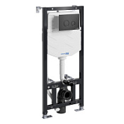 Система инсталляции WasserKRAFT Aller 10TLT.010.ME.MB01 для унитазов, черный матовый Система инсталляции WasserKRAFT Aller 10TLT.010.ME.MB01 для унитазов, черный матовый