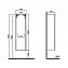 Шкаф-пенал VitrA Nest Trendy 56187 45 L с корзиной, светлое дерево - фото 3