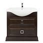 Тумба под раковину Tessoro Foster TS-F9065-C-N 65 темный орех