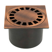 Душевой трап Migliore Bangkok 20219 с гидрозатвором, медь