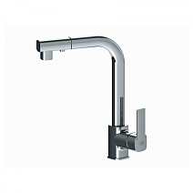Смеситель GPD Pedra MES160 для кухонной мойки, хром Смеситель GPD Pedra MES160 для кухонной мойки, хром