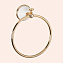 Полотенцедержатель Tiffany World Harmony TWHA015bi/oro золото/белый - фото 1