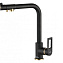 Смеситель Zorg Steel Hammer SH 572 BLACK BR для кухонной мойки/для фильтра, черный металл/бронза - фото 1