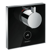 Термостат Hansgrohe ShowerSelect Highfow 15735600 для душа черный/хром Термостат Hansgrohe ShowerSelect Highfow 15735600 для душа черный/хром