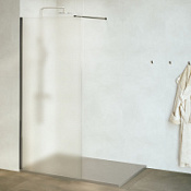 Душевая перегородка RGW Walk In WA-002B 70x195 матовое-сатинат/черный