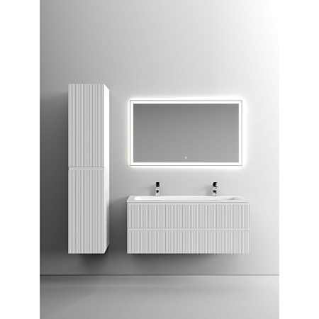 Мебель для ванной Sancos Snob T 120 SNT120W два смесителя, Bianco