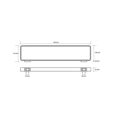 Полка Bemeta Solo 139102312 хром