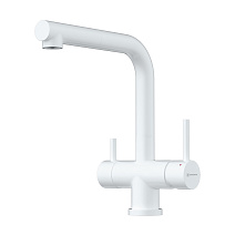 Смеситель Omoikiri Takamatsu-S-PW 4994357 для кухонной мойки, Pure White