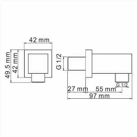 Шланговое подключение WasserKRAFT A089