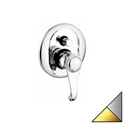 Смеситель Emmevi Tiffany 6019CO для душа, хром/золото