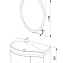 Мебель для ванной Aquanet Сопрано 95 L, белая, ящик - фото 2
