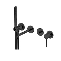 Смеситель Gattoni Circle Two 9105/91NO для ванны, черный матовый