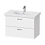 Тумба с раковиной Duravit XBase XB619001818 80 белый матовый - фото 1