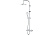 Душевая стойка AM.PM X-Joy F0785A400 хром