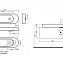 Раковина Hatria Area Y0W1 100 - фото 6