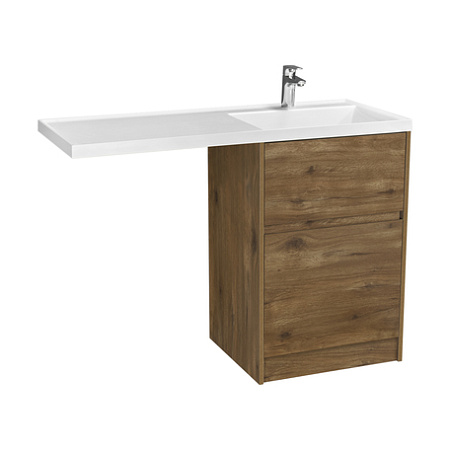 Корпус тумбы под раковину Aquaton Лондри 1A266901LHDR0 60 Дуб рустикальный