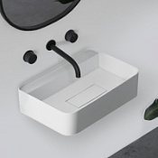 Раковина подвесная ABBER Stein AS2626 белый матовый