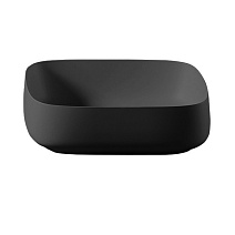 Раковина ArtCeram Cognac COL008 17;00 55 черный матовый